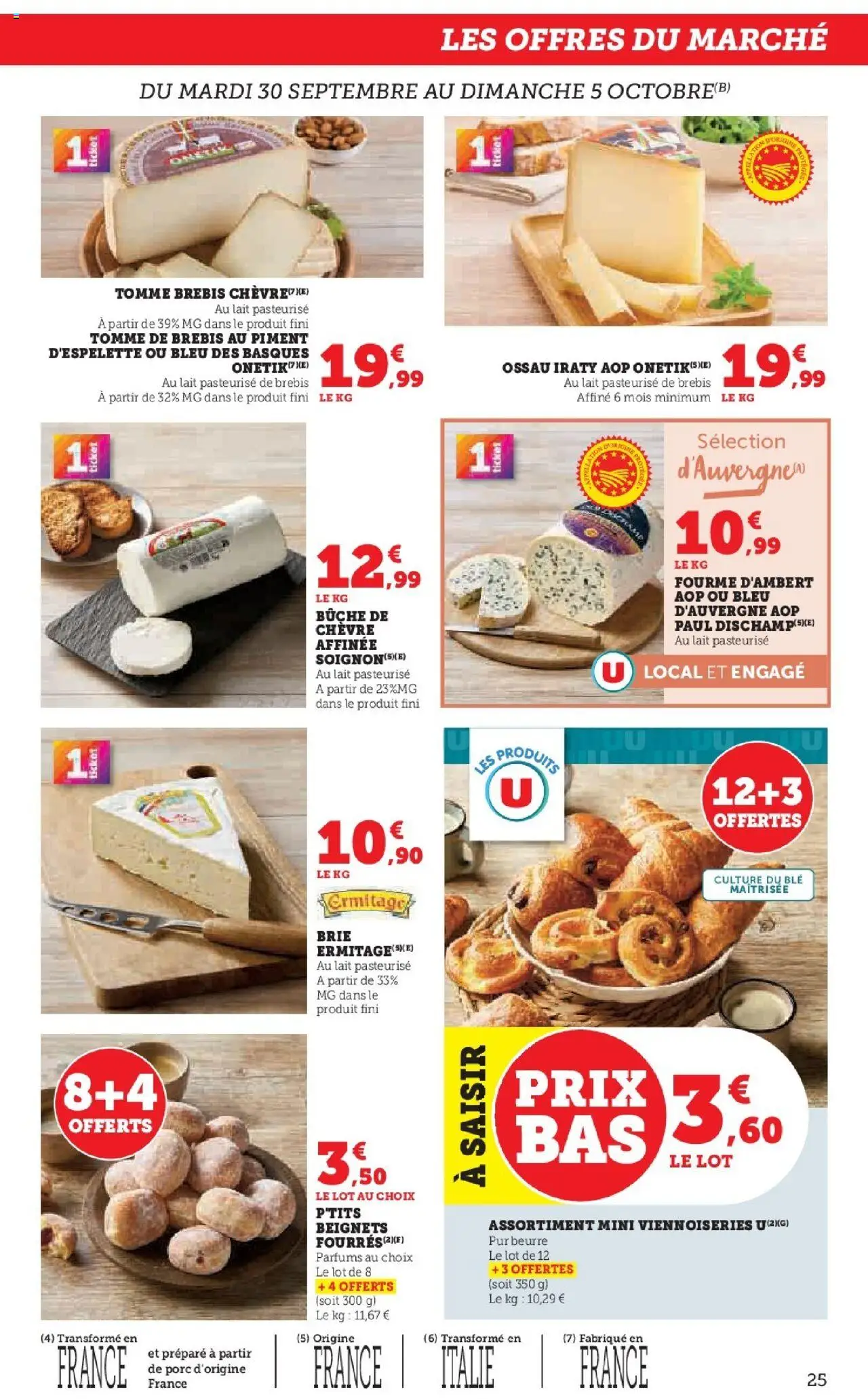 {H1} | Page: 25 | Produits: Piment, Lait, Porc, Brie