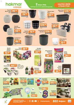 02.04.2026 tarihinden itibaren geçerli olan Hakmar Express kataloğu önizlemesi