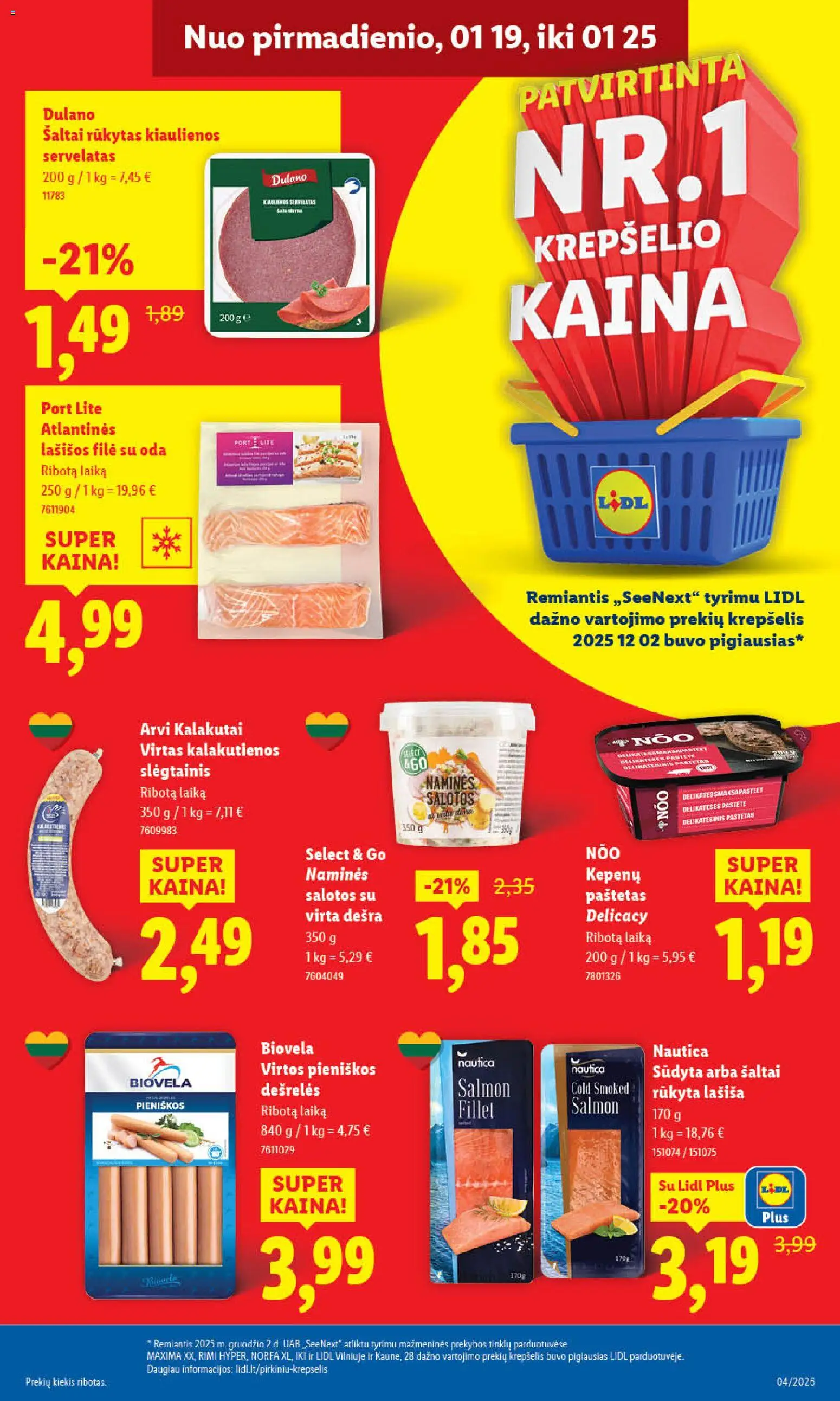 LIDL akcijos nuo 19.01.2026 | Puslapis: 9