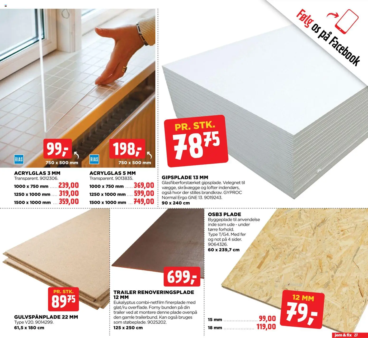 Jem & fix tilbudsavis – gyldig fra 12.04.2026 | Side: 27 | Produkter: Søm