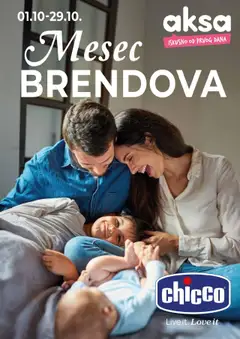 Aksa mesec brendova  - pregled Aksa kataloga - važi od 01.10.2025