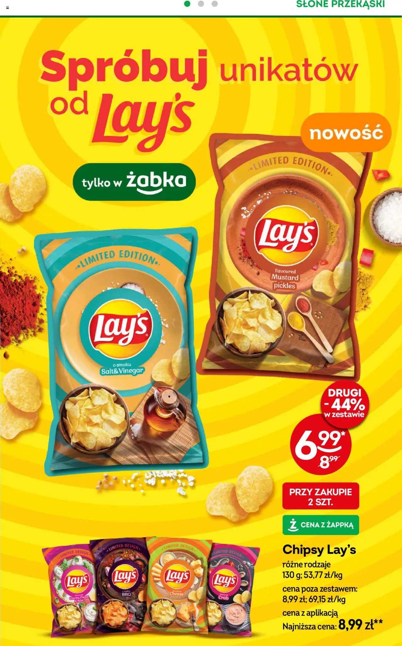 Żabka Gazetka od 21.05.2025 | Strona: 53 | Produkty: Kinder Bueno, Czekolada, Ciastka, Kinder cards
