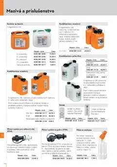STIHL leták platný od 29.09.2025 | Strana: 142 | Produkty: Náradie, Olej