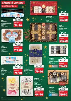 Náhled letáku JIZERSKÉ PEKÁRNY Vánoční cukroví, 280 g od 26.11.2025 | Strana: 24