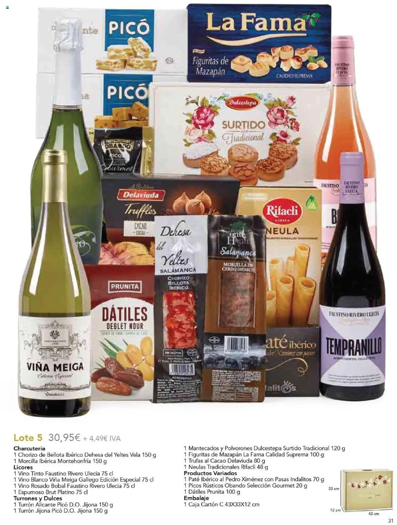 E.Leclerc Regalos de Navidad 2025 │ válido desde el 10.10.2025 | Página: 33 | Productos: Vino rosado, Vino, Paté, Vela