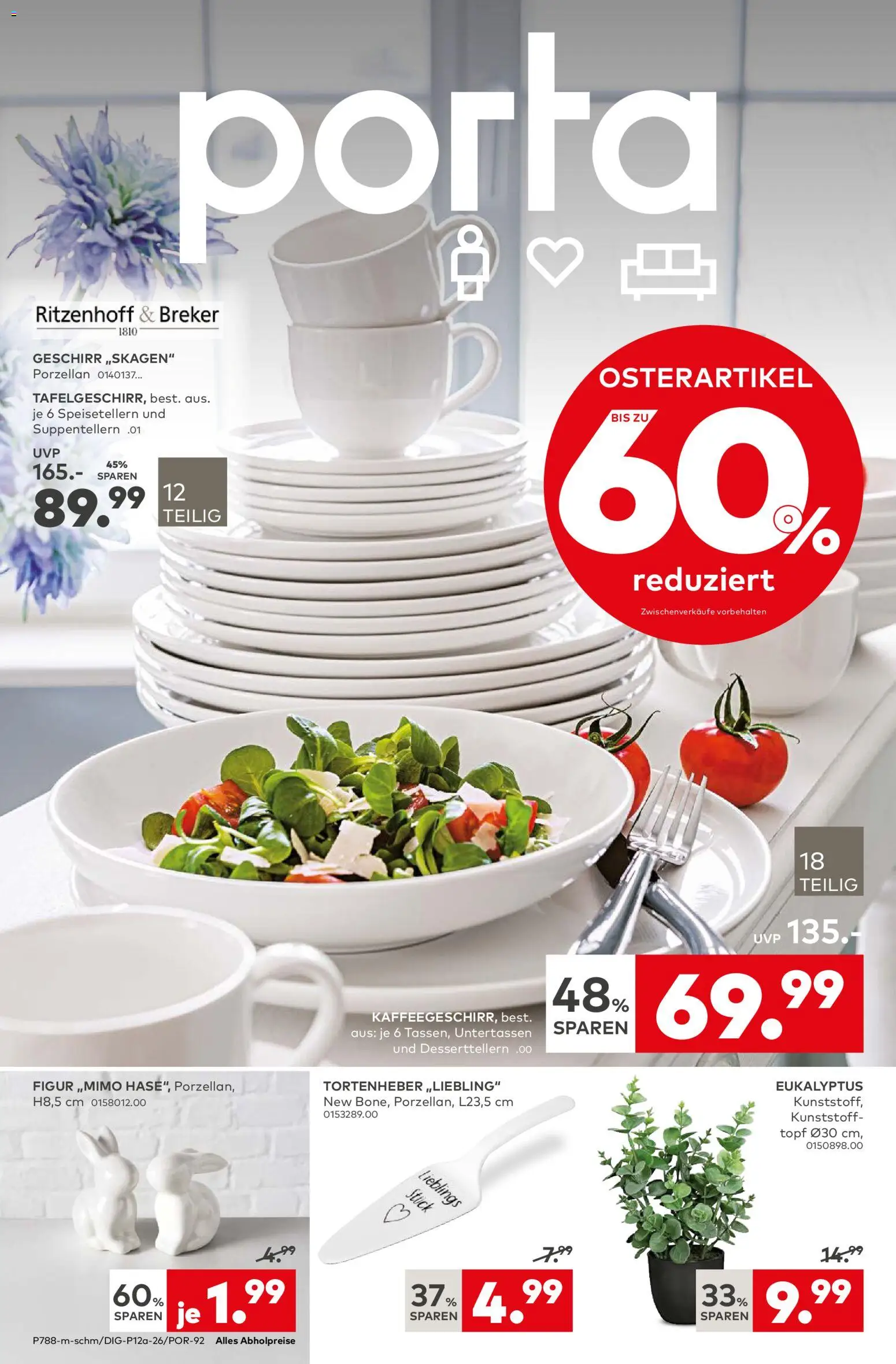 Porta! Prospekt Küche Aachen – gültig ab 09.03.2026 | Seite: 1