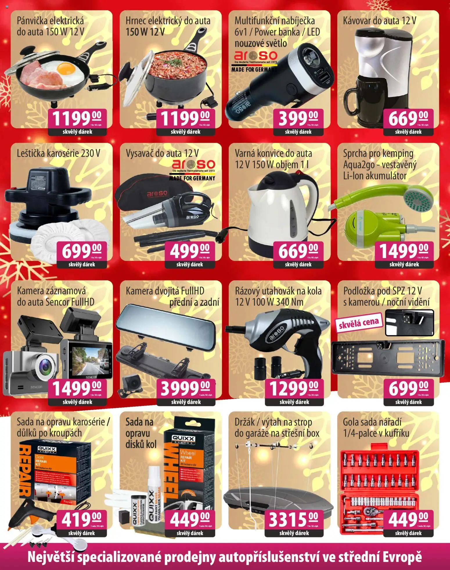 Skvělé tipy na vánoční dárky! od 11.12.2025 | Strana: 3 | Produkty: Leštička, Sprcha, Hrnec, LED