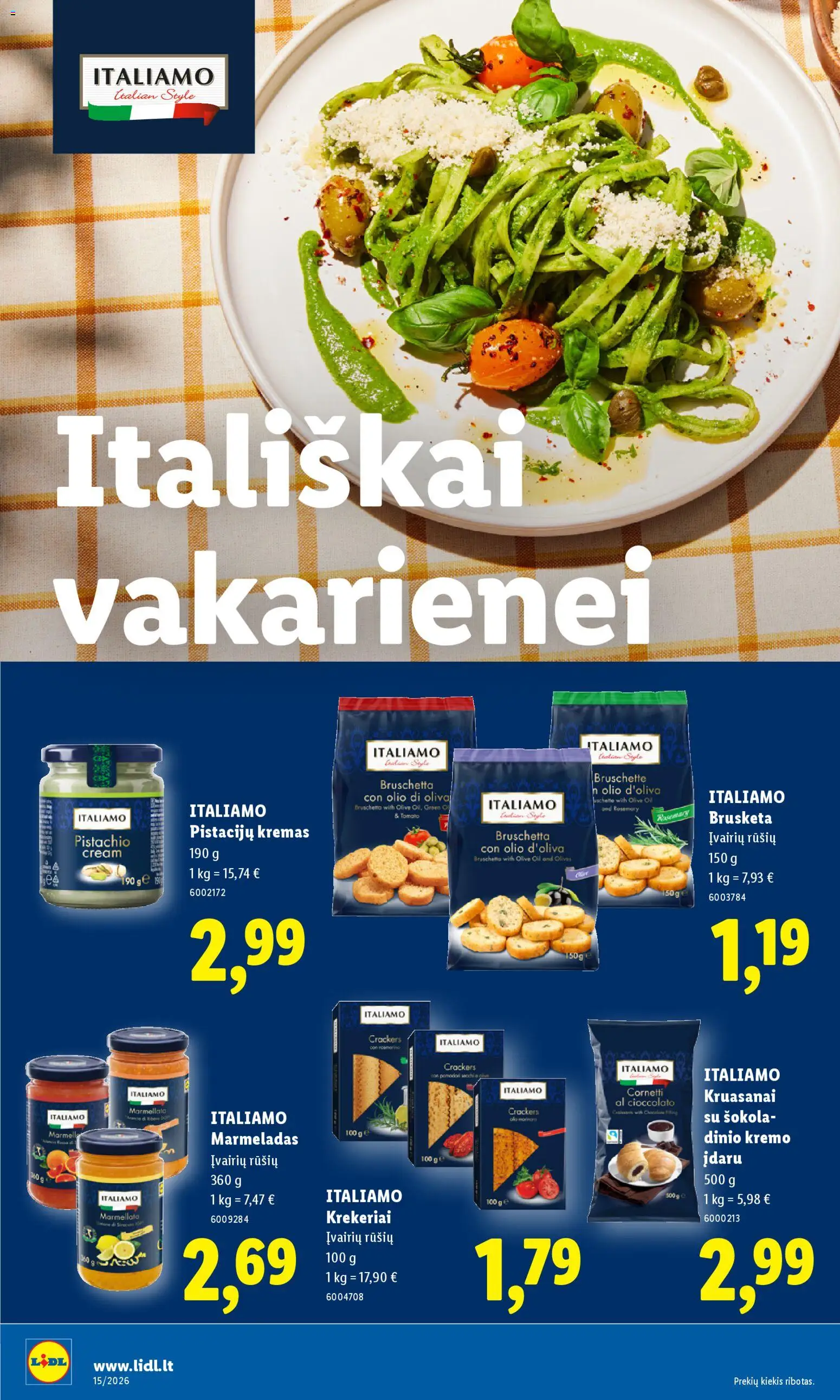 LIDL akcijos nuo 06.04.2026 | Puslapis: 14 | Prekių: Kremas