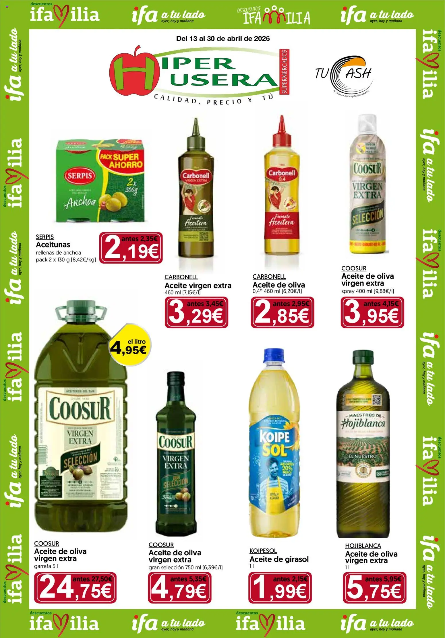 Hiper Usera folleto │ válido desde el 13.04.2026 | Página: 1