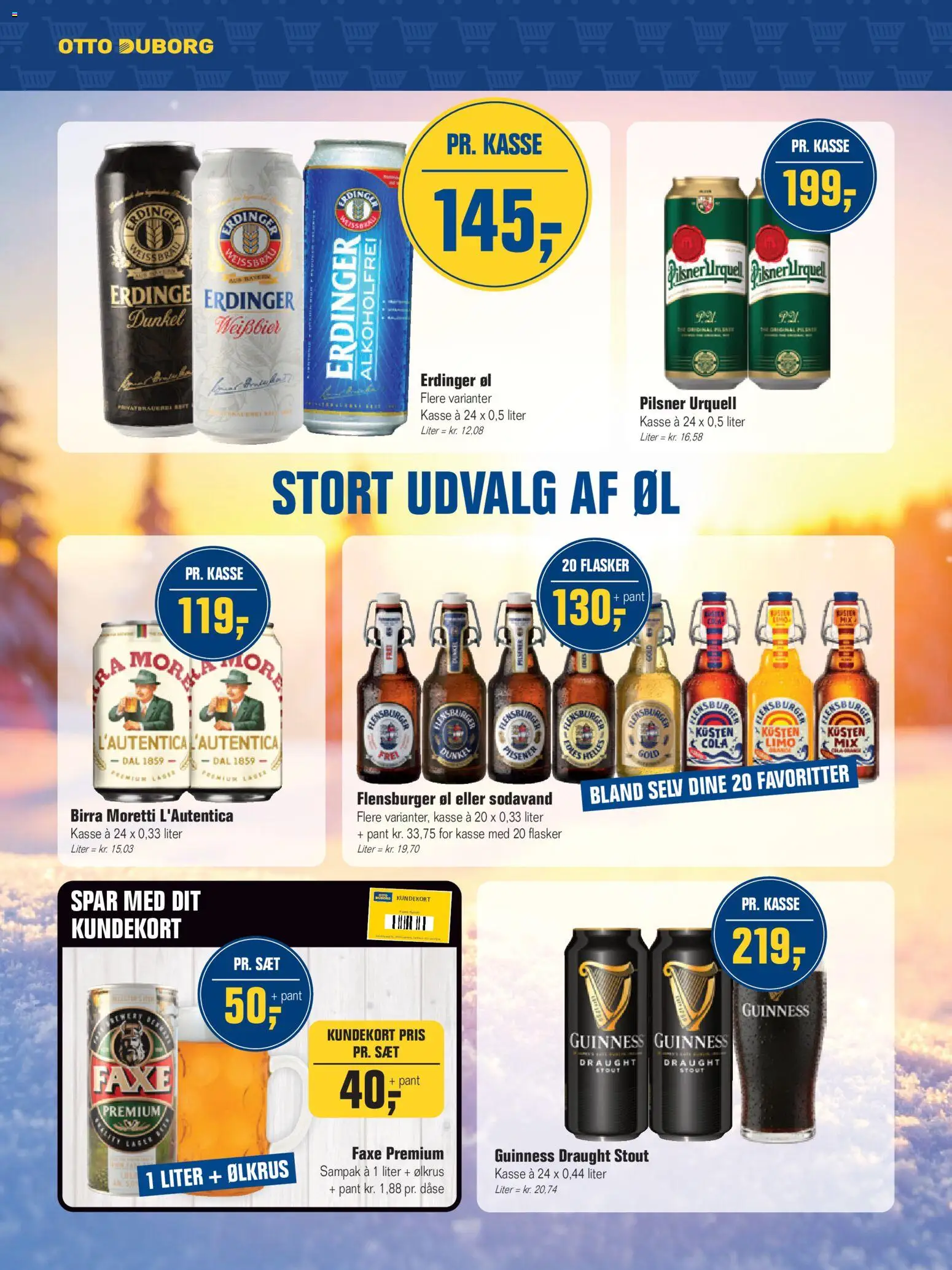 Otto Duborg tilbudsavis – gyldig fra 28.01.2026 | Side: 23 | Produkter: Øl, Sodavand