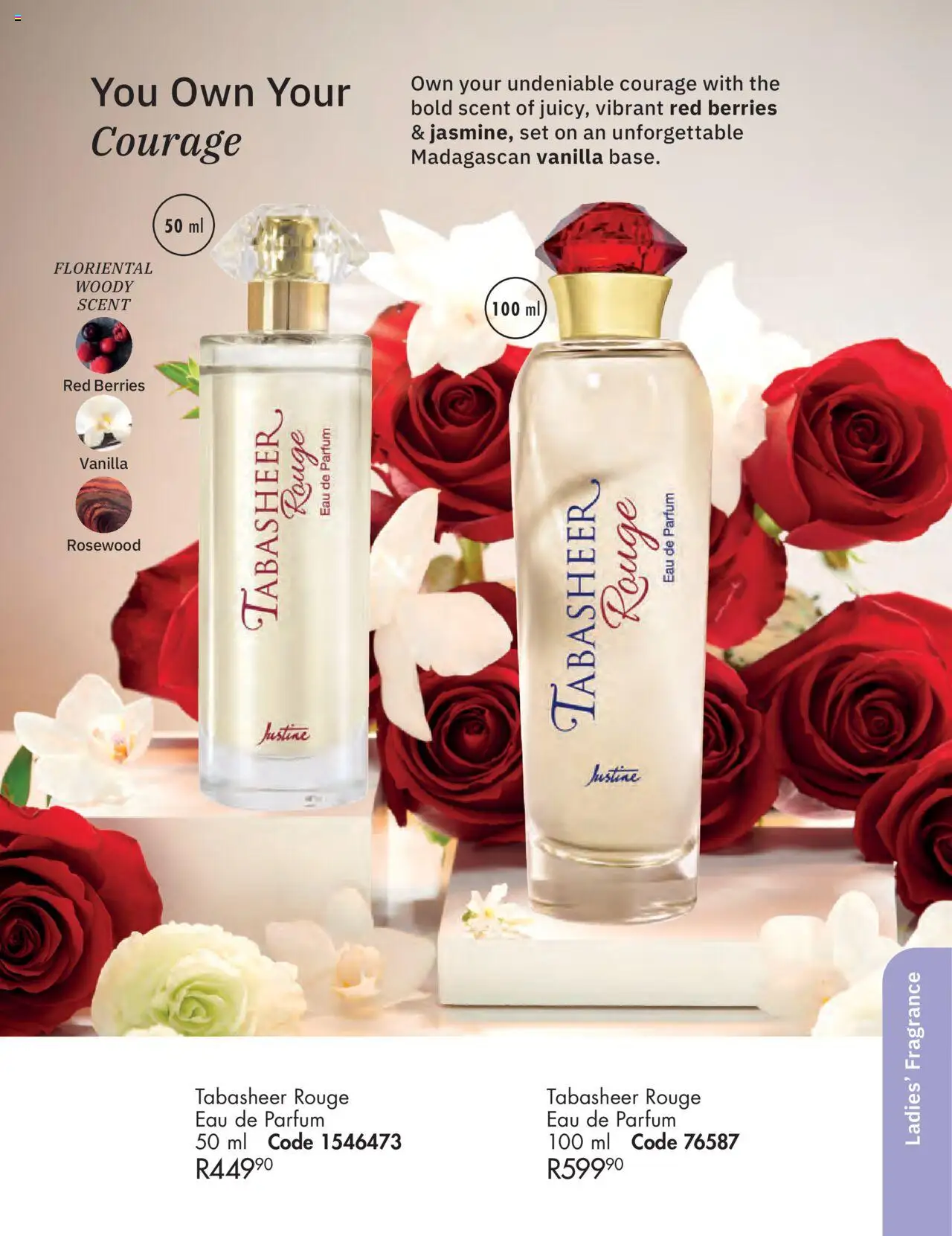 New Justine catalogue – valid from 01.10.2025 | Page: 40 | Products: Fragrance