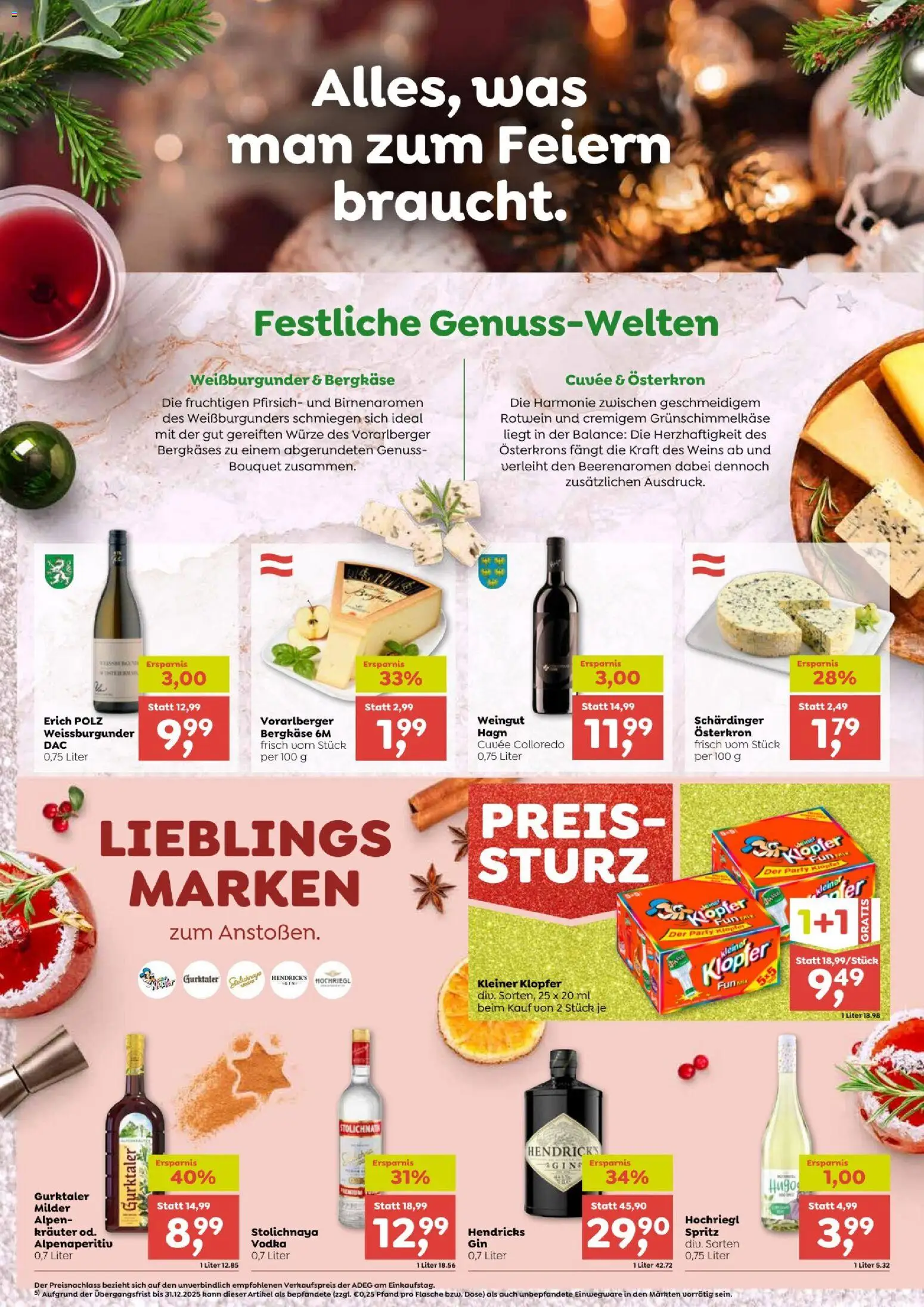 ADEG Traboch gültig ab 18.12.2025 | Seite: 8 | Produkte: Pfirsich