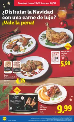 Vista previa Muslo de pavo a las finas hierbas, Aprox. 1,1 kg válido desde el 22.12.2025 | Página: 4