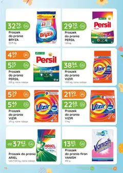 Pogląd oferty "Eurocash gazetka - Katalog Chemiczny" - ważna od 05.03.2026 | Strona: 15 | Produkty: Vanish, Persil, Ariel, Proszek do prania