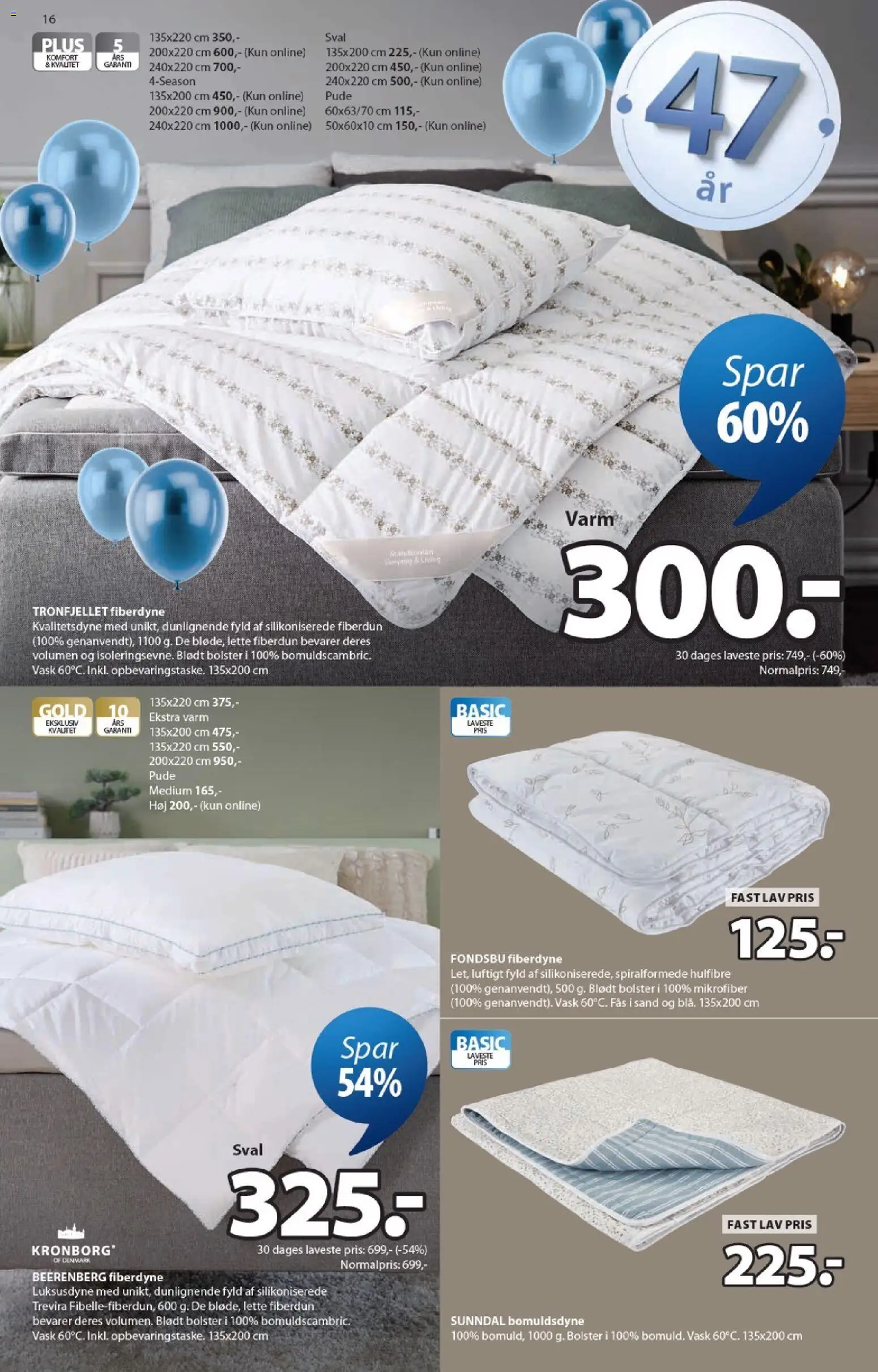 JYSK tilbudsavis – gyldig fra 27.03.2026 | Side: 16 | Produkter: Pude