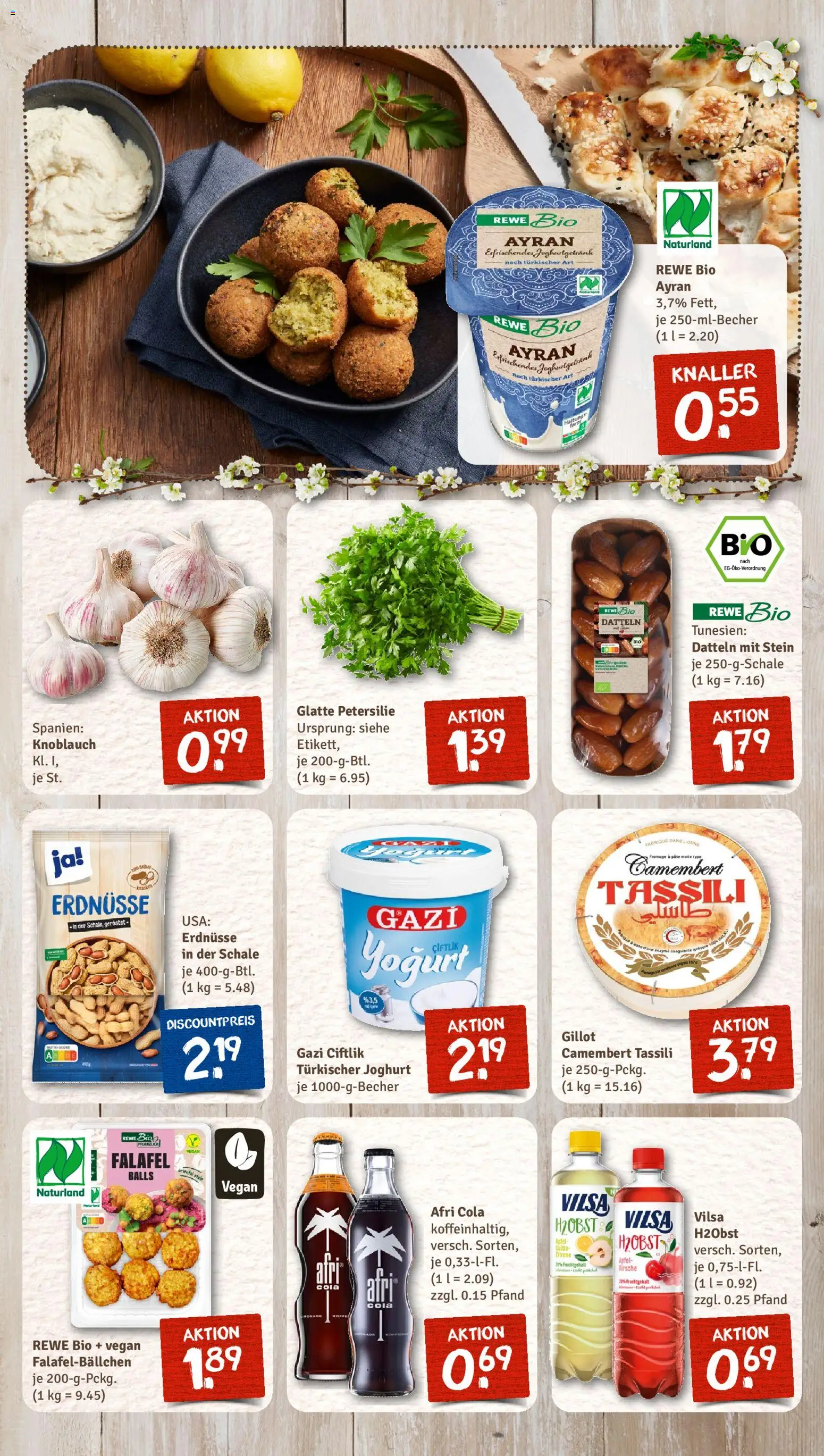 Nahkauf Prospekt – gültig ab 16.03.2026 | Seite: 10 | Produkte: Erdnüsse, Cola, Knoblauch, Petersilie