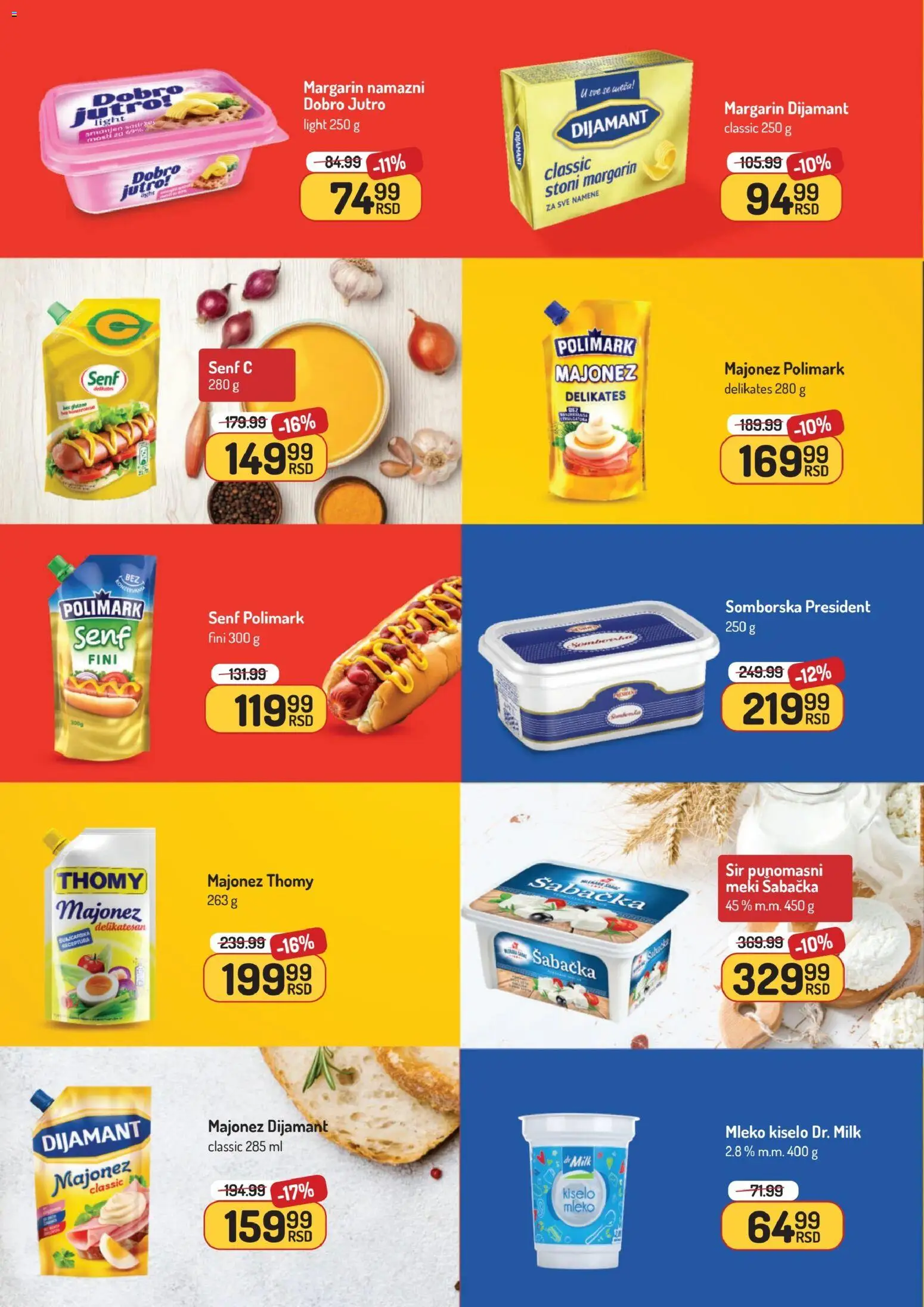 Aman katalog - važi od 27.10.2025 | Strana: 14 | Proizvode: Majonez, Margarin, Mleko, Sir
