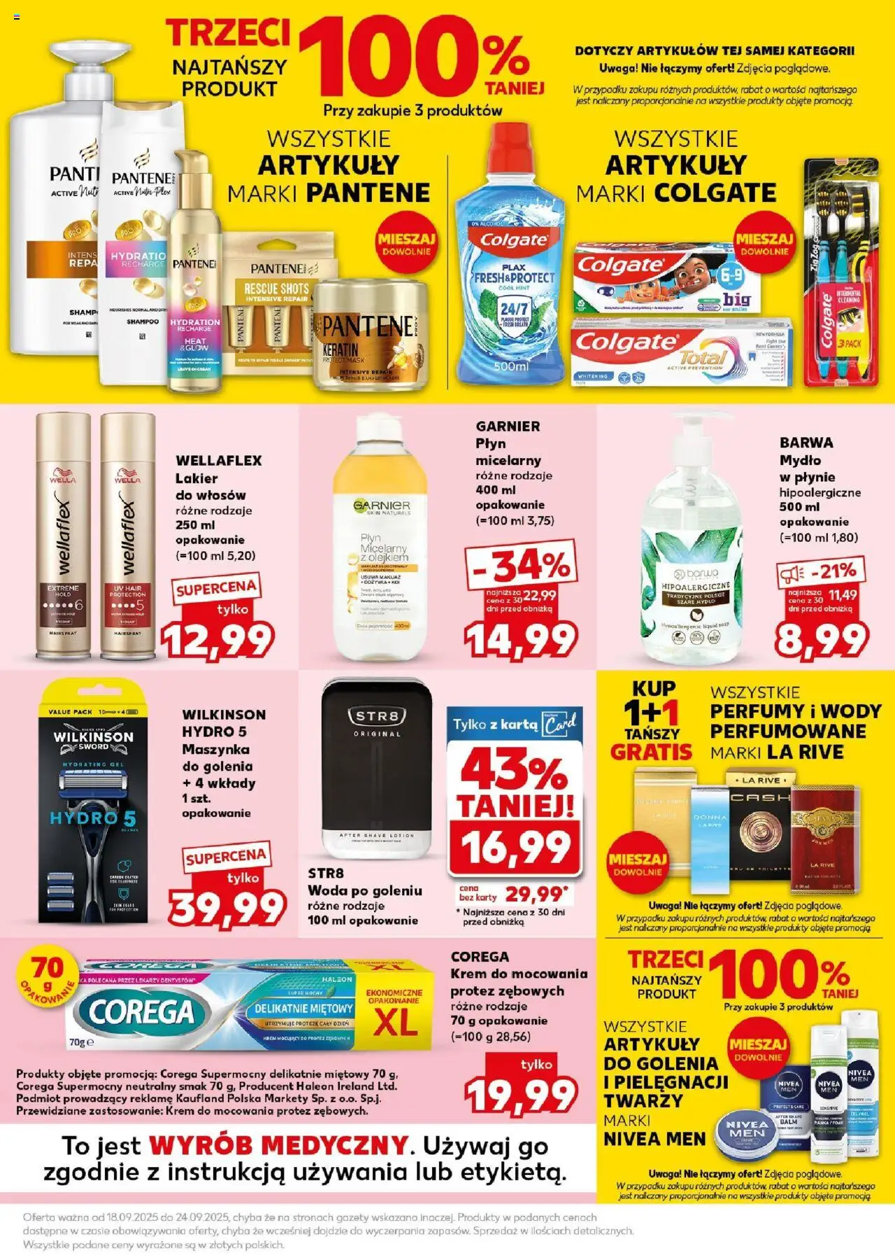Kaufland gazetka - Super Sobota od 20.09.2025 | Strona: 21 | Produkty: Karta, Perfumy, Krem, Lotion