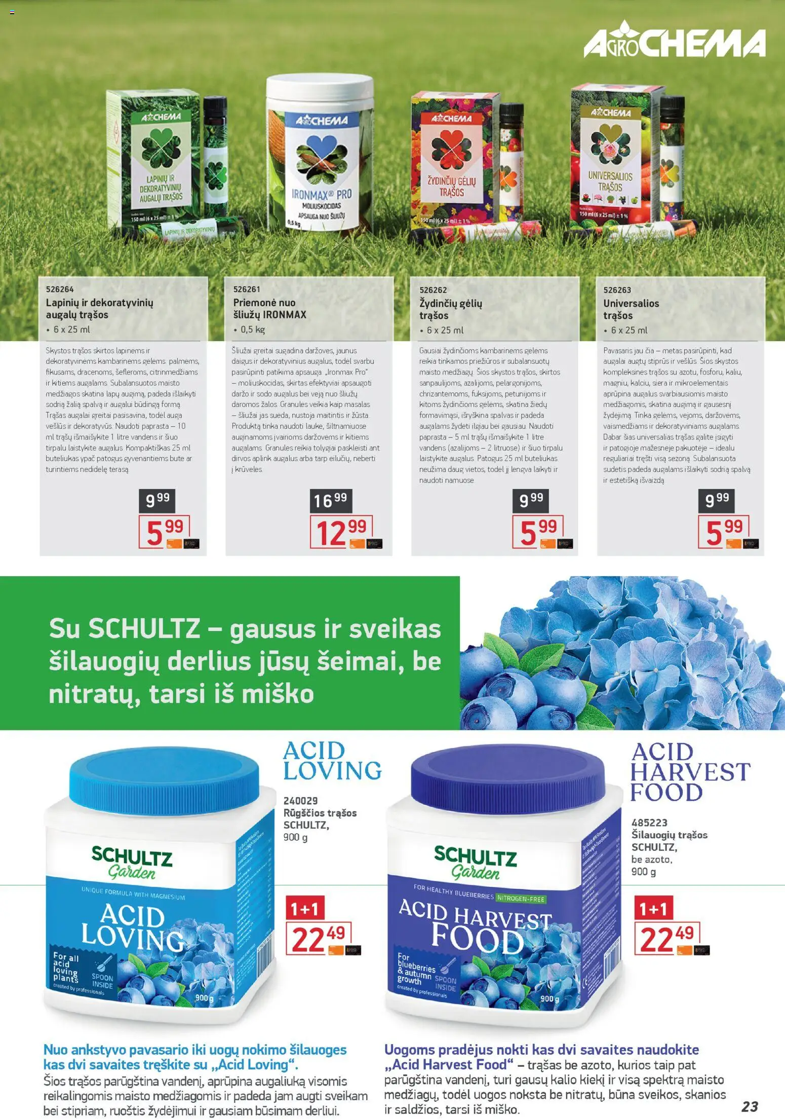 ERMITAŽAS akcijos nuo 04.05.2026 | Puslapis: 23 | Prekių: Šilauogės