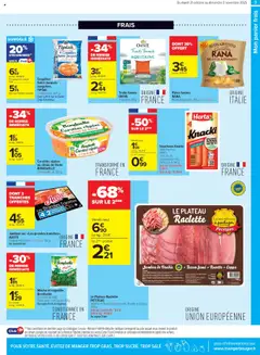 Carrefour contact - Prévisualisation de Carrefour contact catalogue halloween valide à partir de 21.10.2025 | Page: 7 | Produits: Plateau, Sel, Roquette, Ricotta