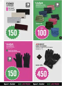 Forhåndsvisning av Sport Outlet kundeavis gyldig fra 28.10.2025 | Side: 19 | Produkter: Pannebånd