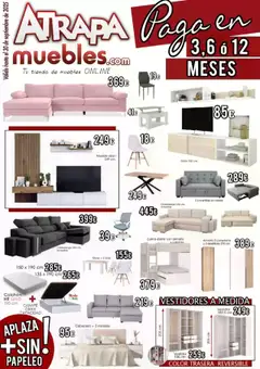 Vista previa Atrapa Muebles folleto válido desde el 01.09.2025