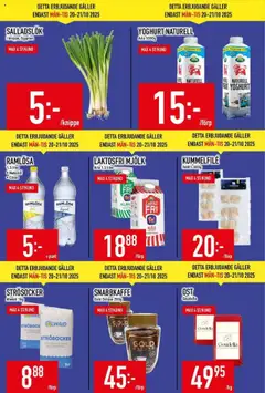 Matdax - erbjudanden - Förhandsvisning av reklamblad från butik Matdax aktuell från 20.10.2025 | Sida: 2