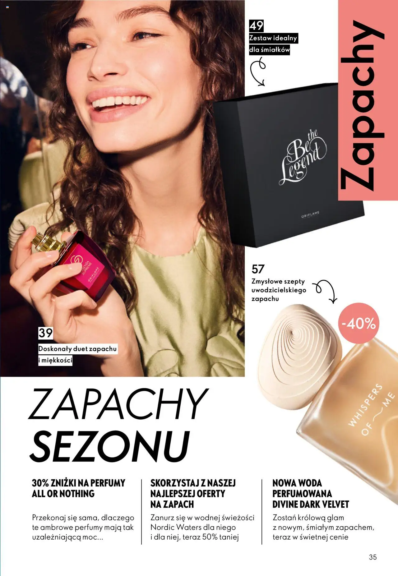 Oriflame Black Friday od 12.11.2025 | Strona: 35 | Produkty: Perfumy, Zapach, Woda