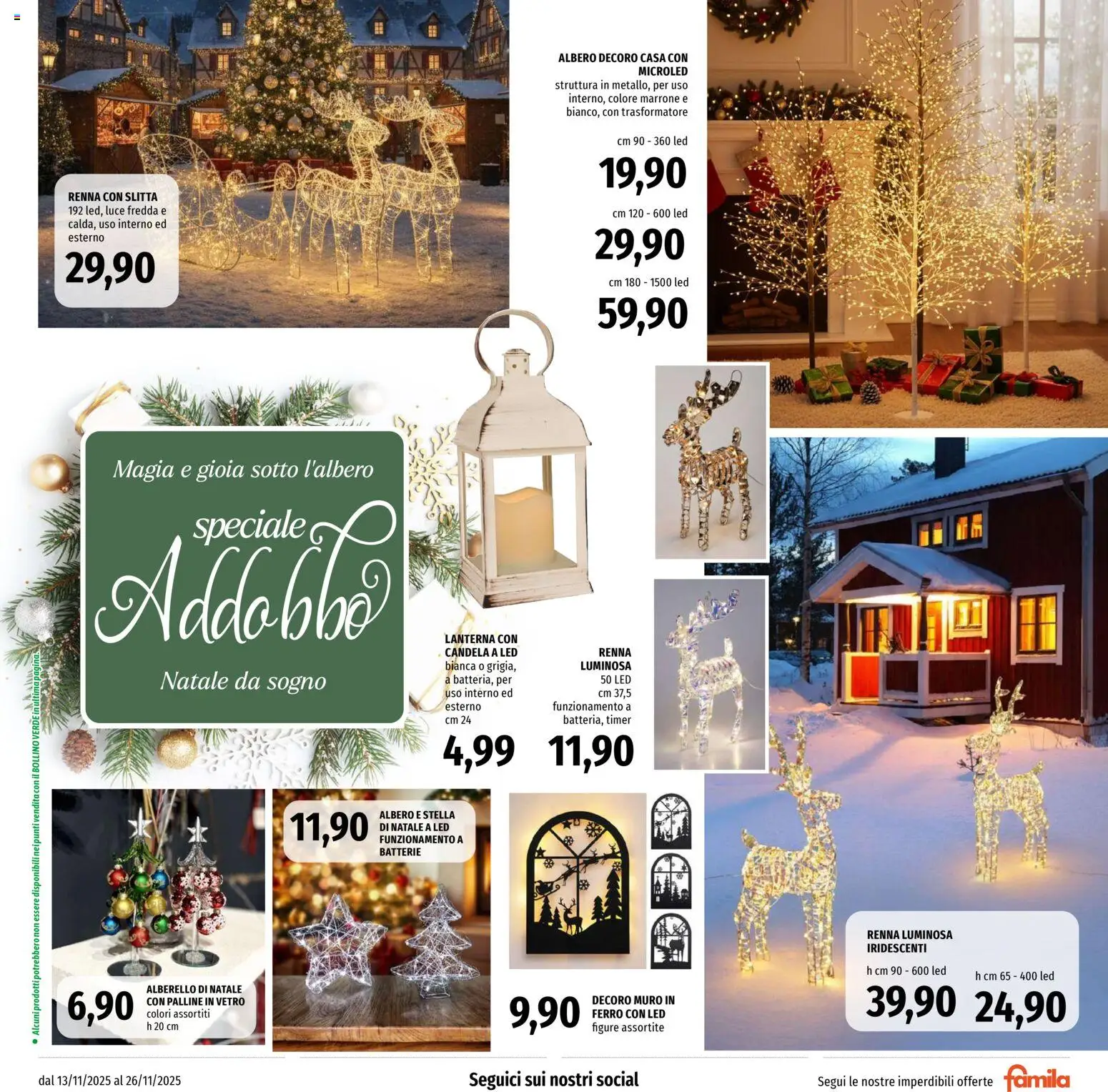 Volantino Famila del 13.11.2025 | Pagina: 35 | Prodotti: Lanterna, Candela, Batterie
