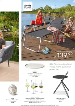 Porta! Gartenmöbel Katalog ab 01.03.2026 gültig | Seite: 31 | Produkte: Beistelltisch, Gartenmöbel, Vase