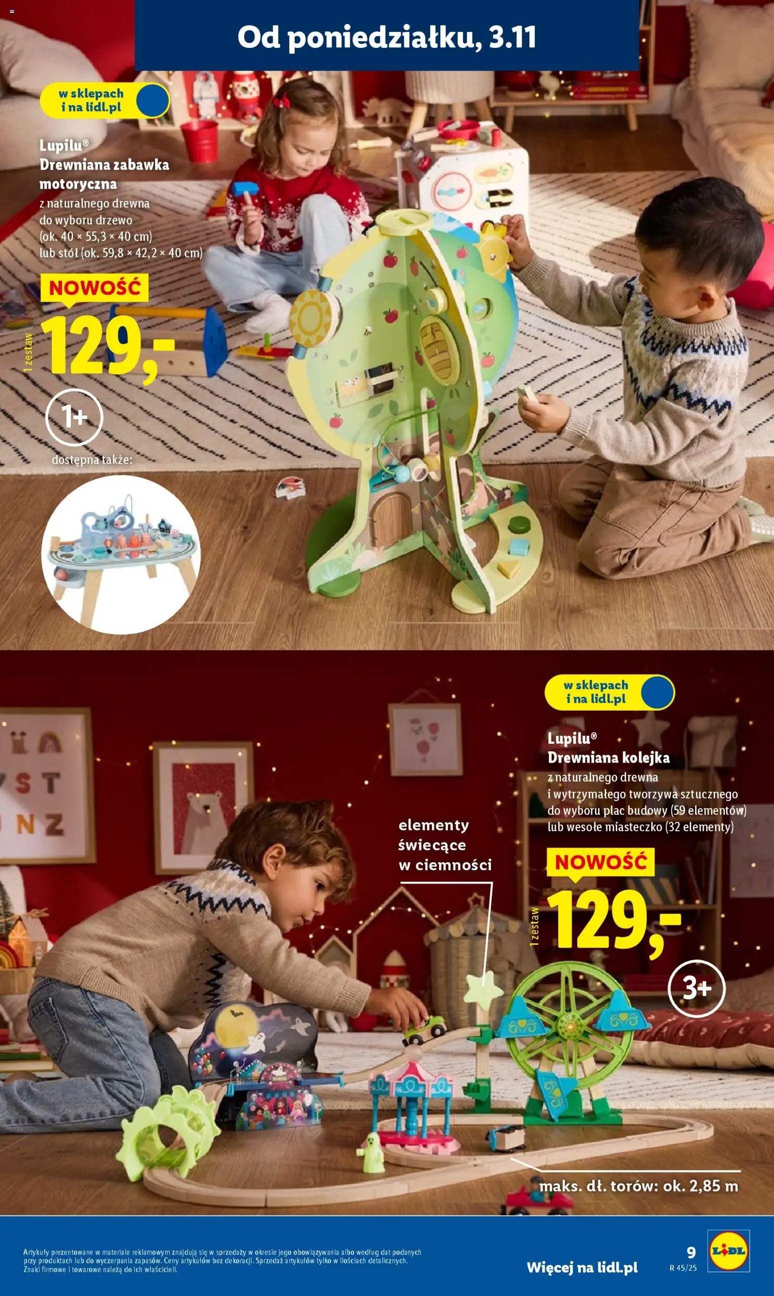 Lidl Katalog zabawek od 03.11.2025 | Strona: 9 | Produkty: Stół