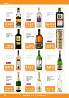 Labaš leták platný od 13.03.2026 | Strana: 30 | Produkty: Jägermeister, Víno, Republica, Fernet Stock