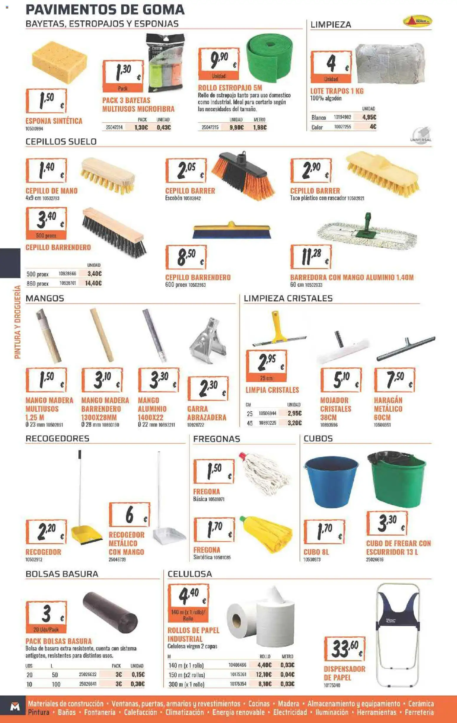 Obramat folleto │ válido desde el 23.03.2026 | Página: 190 | Productos: Esponja, Cepillo, Bolsa, Galette de chaise