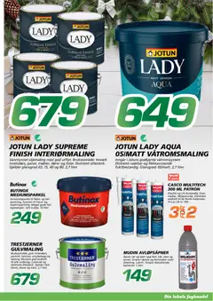 Forhåndsvisning av Coop Byggmix kundeavis gyldig fra 01.12.2025 | Side: 3 | Produkter: Антисептик, Суміш дитяча