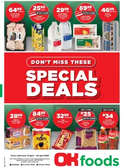 OK Foods specials catalogue – valid from 15.04.2026