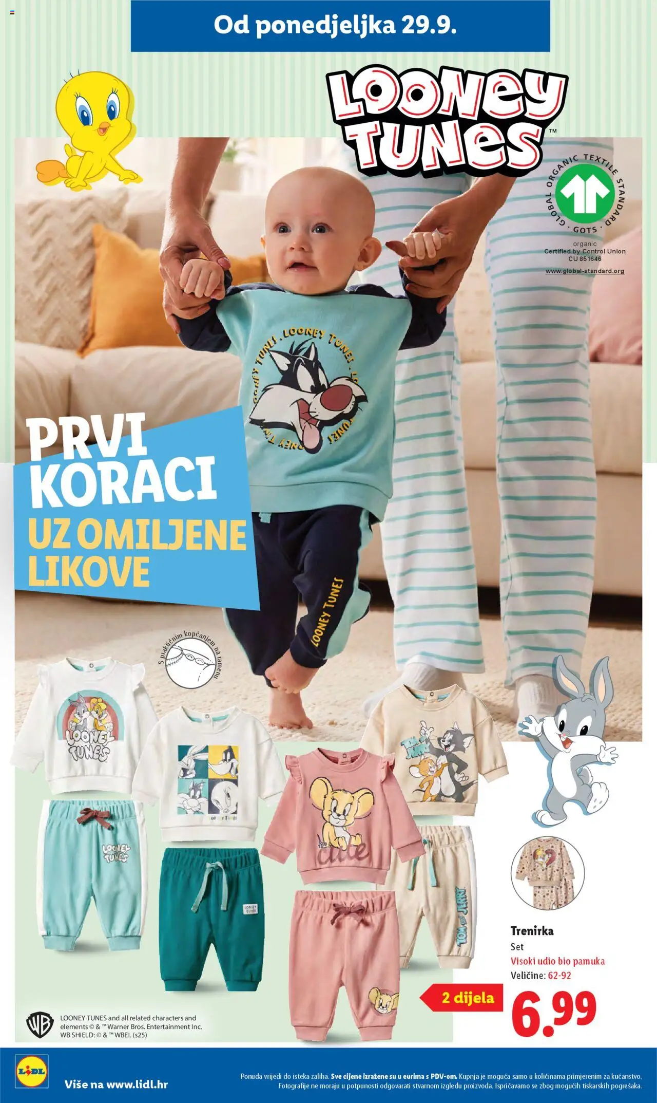 Lidl katalog | vrijedi od 29.09.2025 | Stranica: 34 | Proizvodi: Trenirka