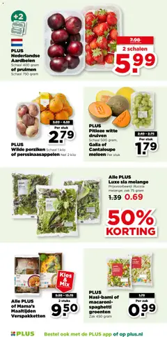  | Pagina: 6 | Producten: Meloen, Macaroni, Druiven, Perziken