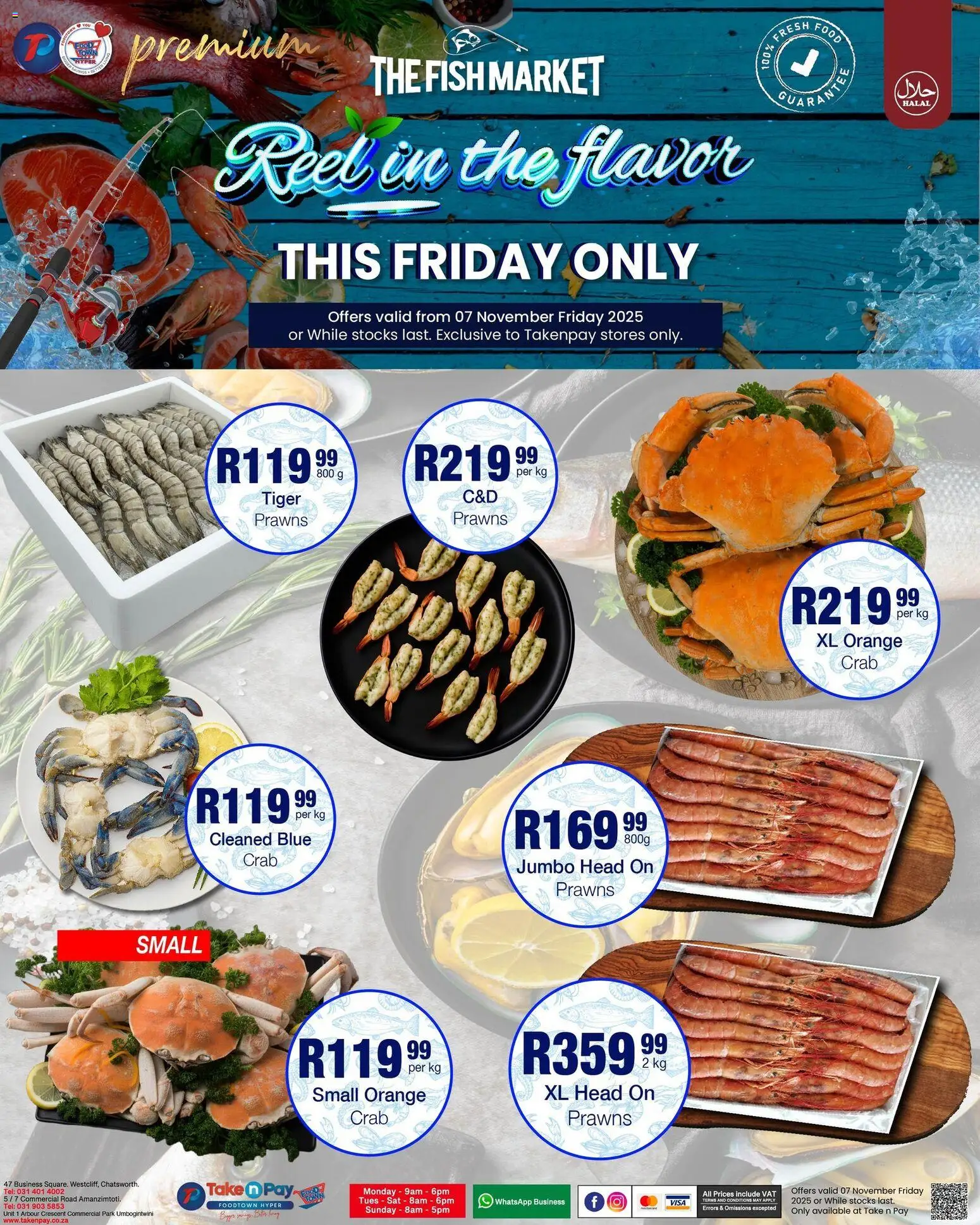 New Take n Pay catalogue – valid from 07.11.2025 | Page: 7 | Products: Fish