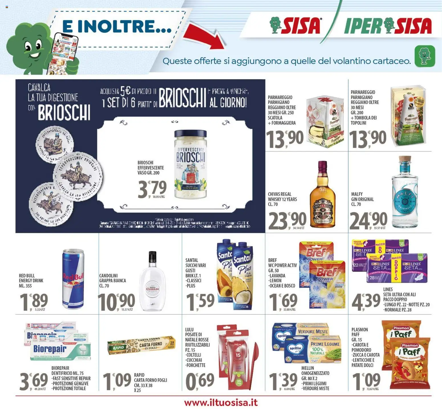 Volantino SISA del 16.12.2025 | Pagina: 26 | Prodotti: Legumi, Gin, Lenticchie, WC