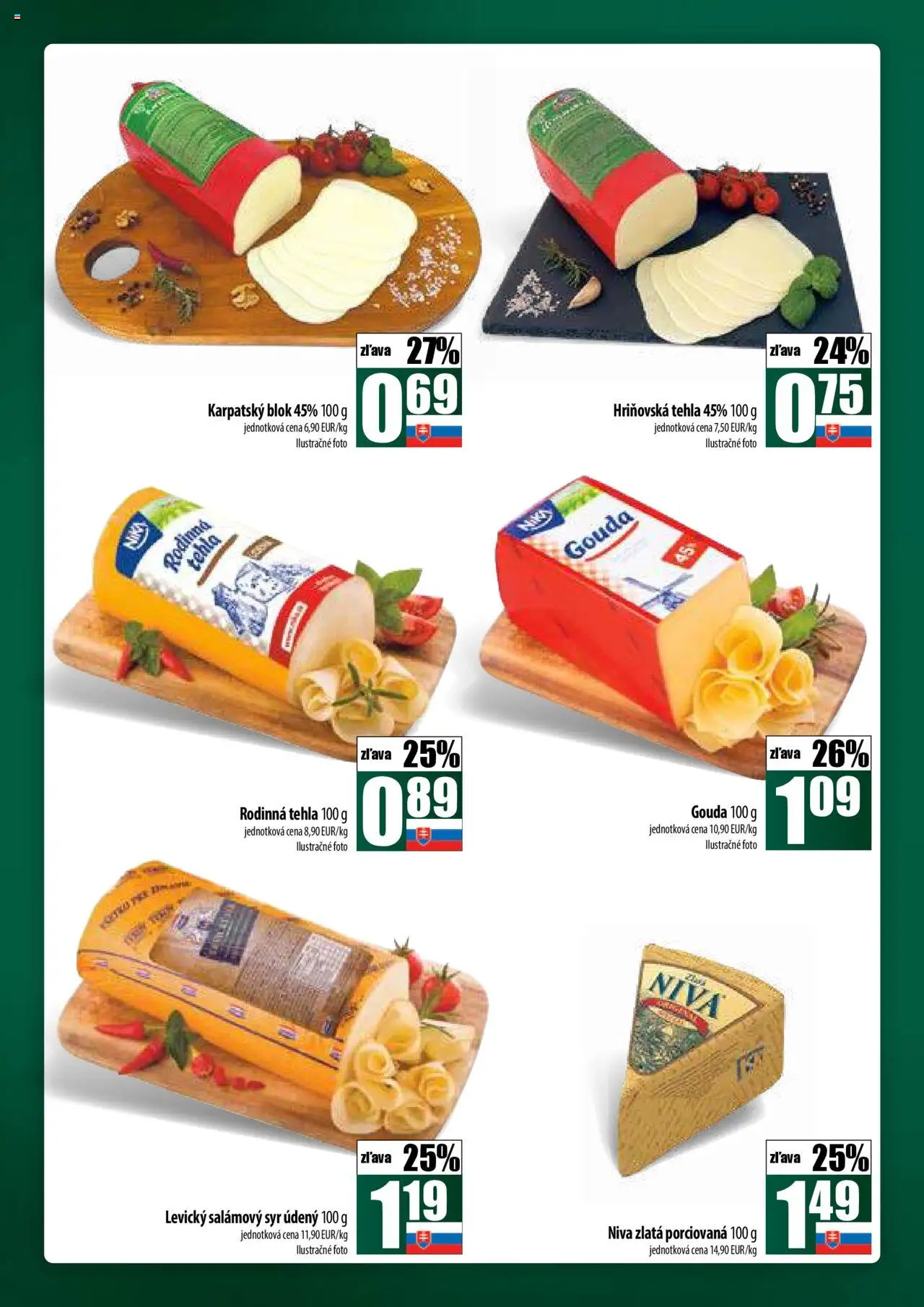 COOP Jednota široká ponuka │ platný od 24.07.2025 | Strana: 12 | Produkty: Syr, Gouda