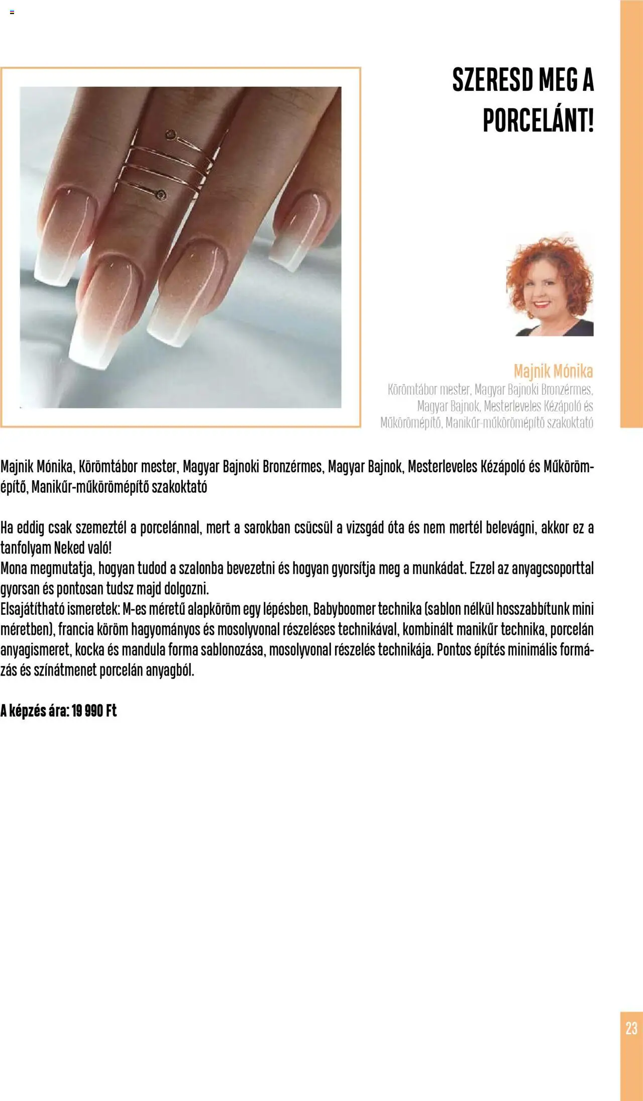 Crystal Nails akciós ujság - amely érvényes a következő dátumtól: 07.09.2025 | Oldal: 23 | Termékek: Mandula
