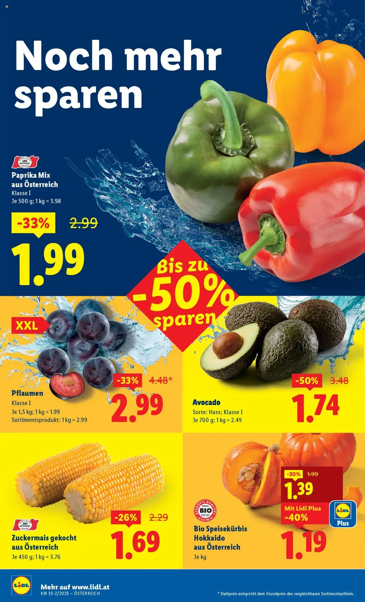 Lidl Flugblatt - Eisenstadt, Ebenfurth, Mattersburg gültig ab 28.08.2025 | Seite: 4 | Produkte: Avocado