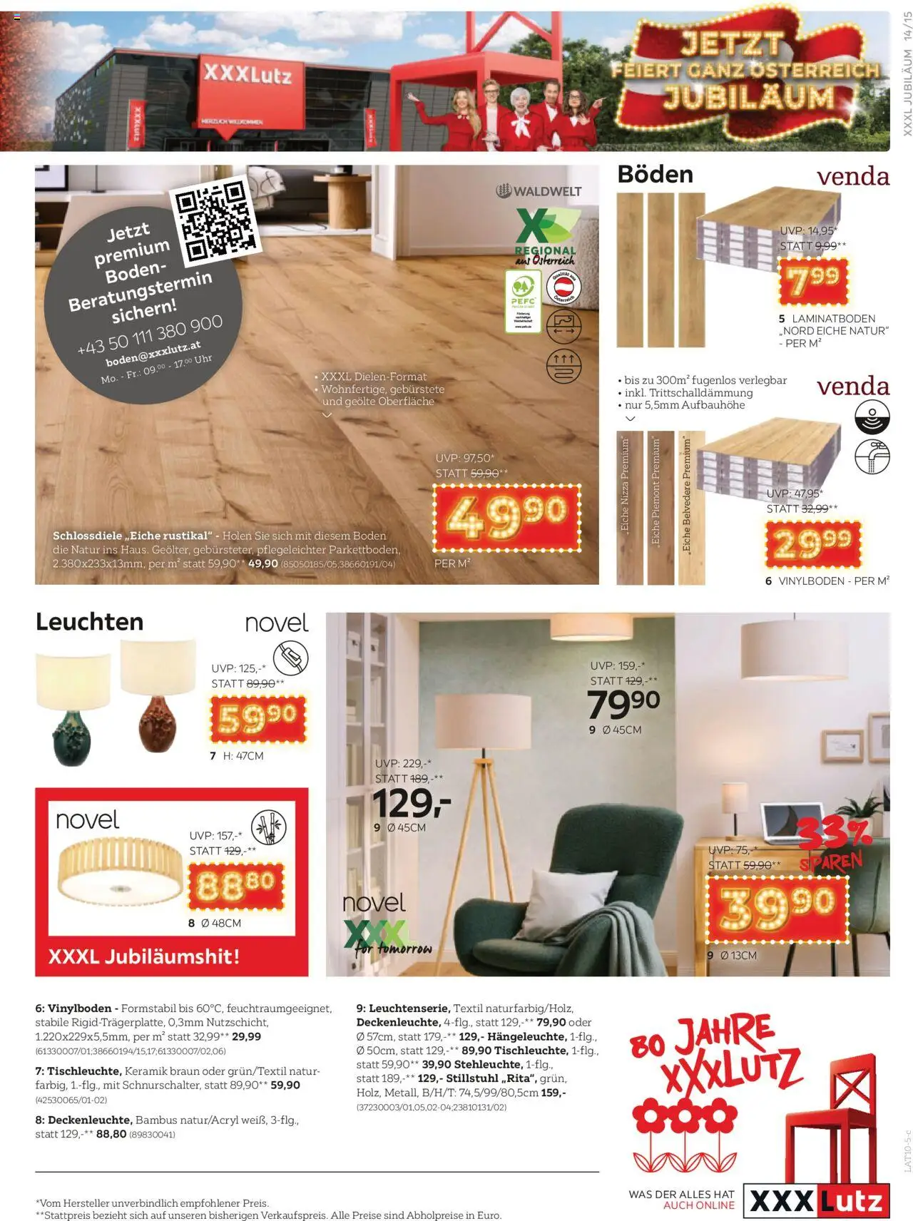 XXXLutz Prospekt aktuell gültig ab 14.10.2025 | Seite: 15 | Produkte: Uhr