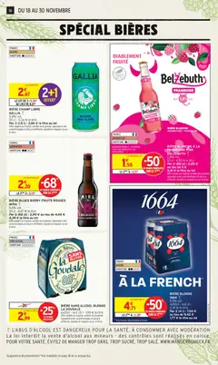 Intermarché - Prévisualisation de BIÈRE BLUES BERRY FRUITS ROUGES MIRA, Blues Berry Fruits Rouges beer, 5.6% vol., 33 cl. valide à partir de 18.11.2025 | Page: 16