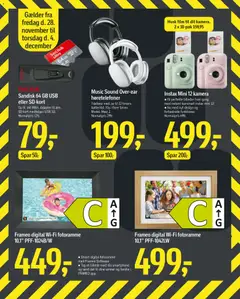 Føtex - Black Friday gyldig fra 28.11.2025 | Side: 70 | Produkter: Smartphone, USB, Høretelefoner, Kamera