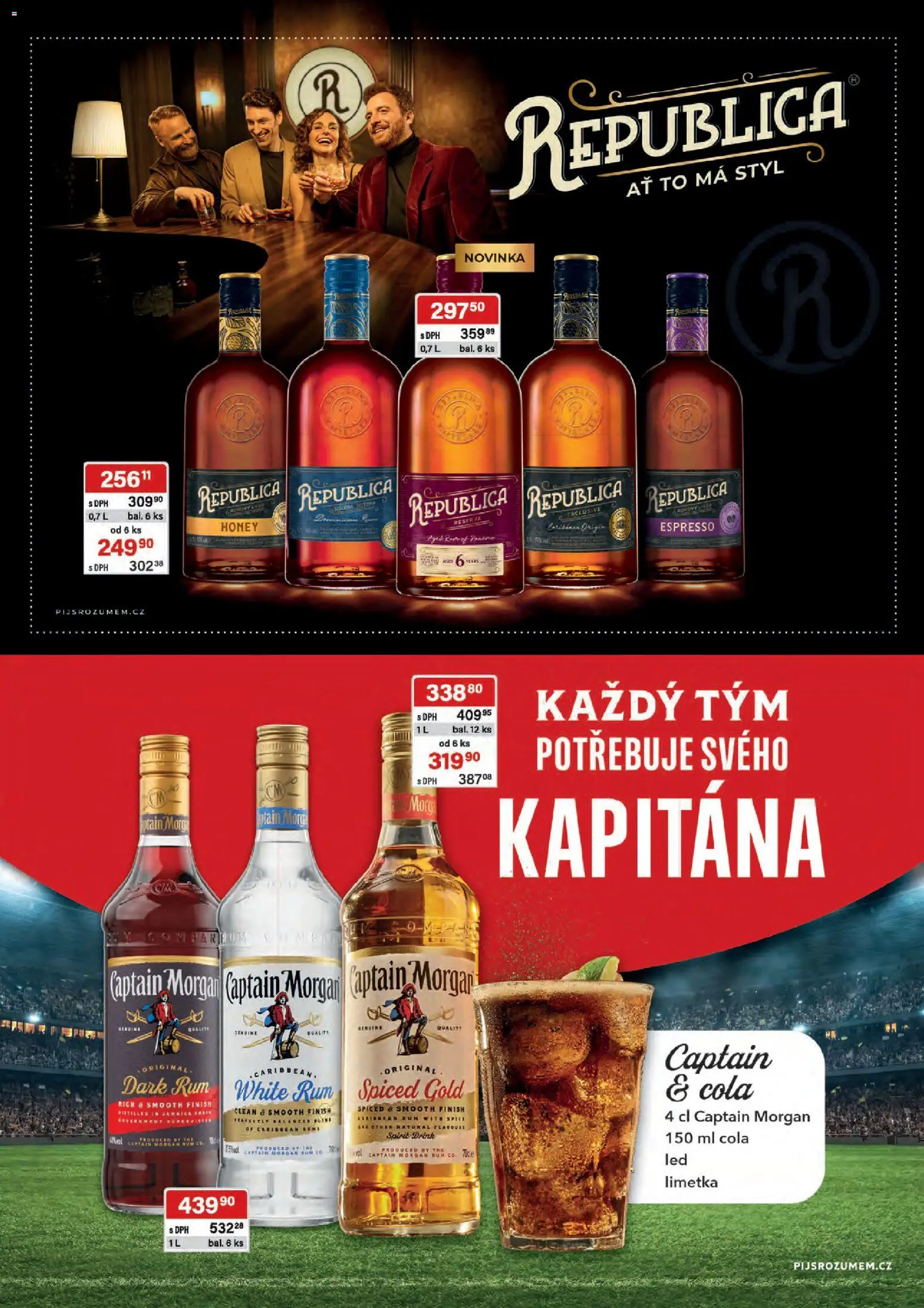 Astur & Qanto leták - Velkoobchod 05/2026 od 01.05.2026 | Strana: 18 | Produkty: Finish, Morgan, Republica, Cola