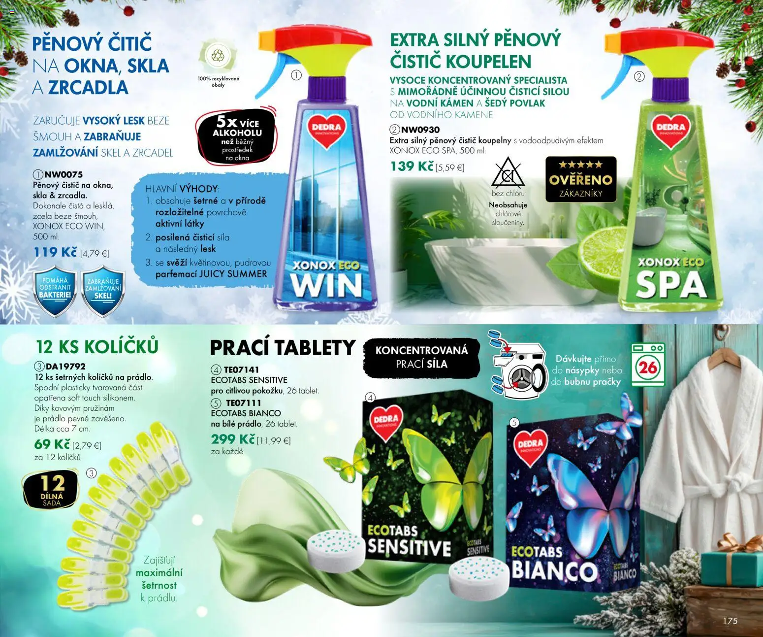 Nové Dedra akcie – leták je platný od 01.11.2025 | Strana: 75 | Produkty: Práčky