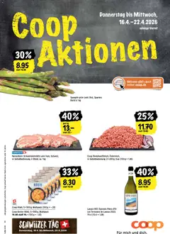 Coop aktionen ab 16.04.2026 gültig