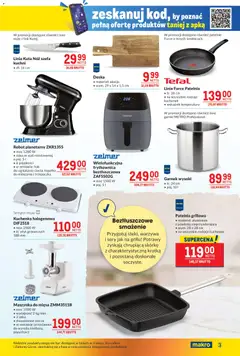 Pogląd oferty "Makro Gazetka" - ważna od 12.11.2025 | Strona: 3 | Produkty: Trzepaczka, Frytkownica, Maszynka do mięsa, Patelnie