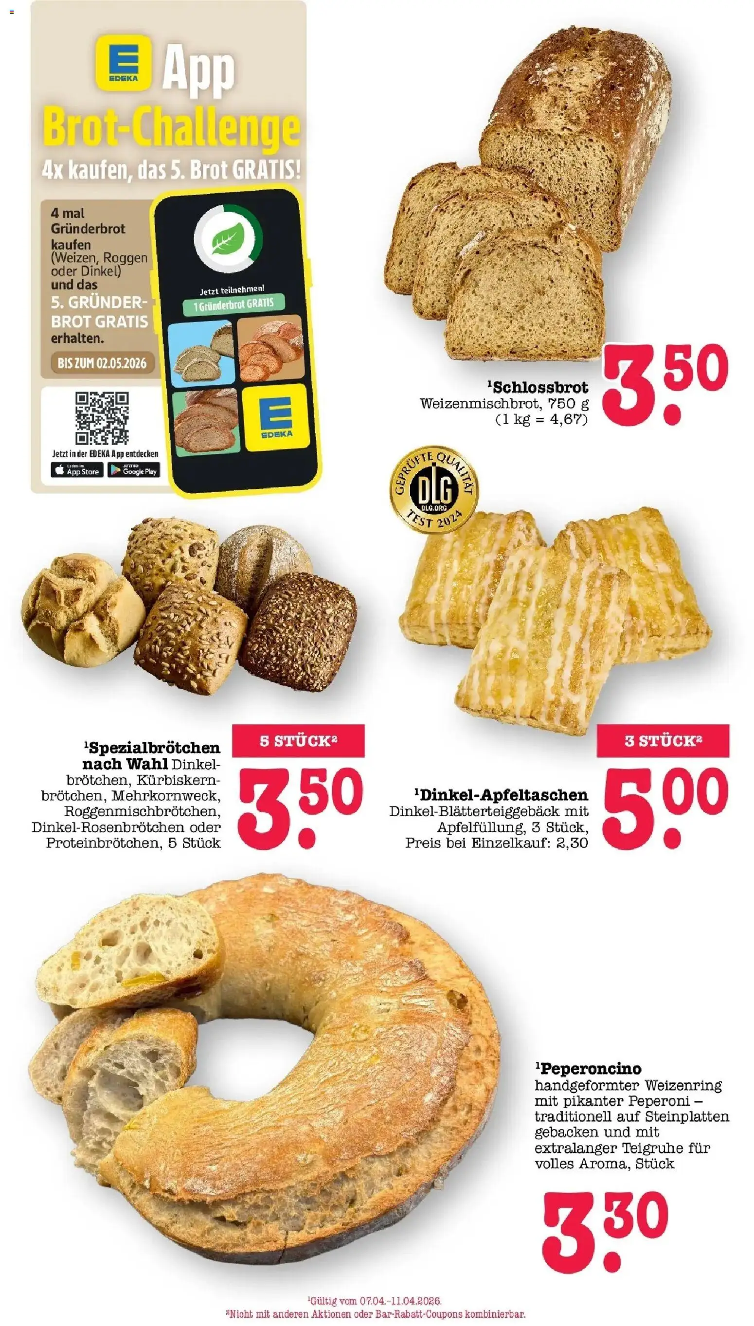 Edeka prospekt Wörth Am Rhein	 – gültig ab 05.04.2026 | Seite: 14 | Produkte: Brot